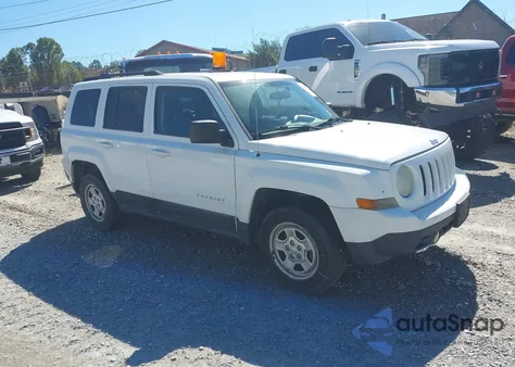 2012 Jeep Patriot Sport from USA, damaged, VIN 1C4NJRBBXCD618042